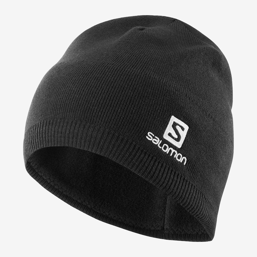 SALOMON RS WARM Philippines - Men's Hats - Black | 032957-VJF